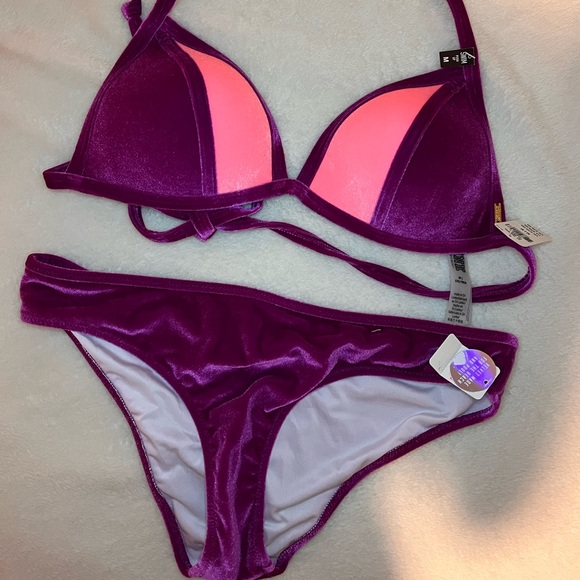 Victoria’s Secret Pink Velvet Bikini - Picture 2 of 6